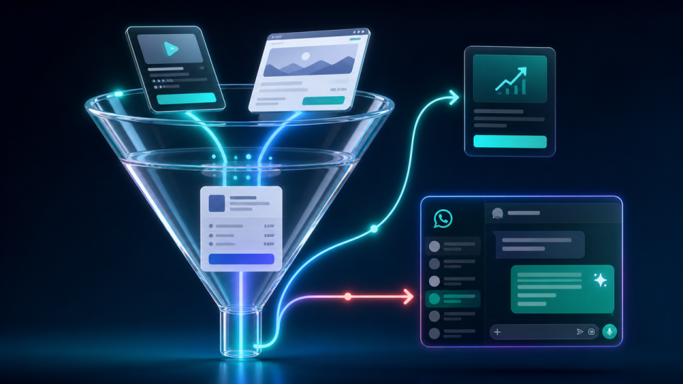 Funil de vendas no WhatsApp: 5 etapas para a IA organizar e o consultor fechar